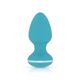 Анальная вибропробка Cala Azul - Blanca Vibrating anal plug