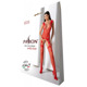 Бодистокинг с плетением на груди Passion BS099 One Size, red, открытый доступ, имитация подвязок