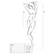 Полупрозрачное мини-платье Passion BS101 One Size, black, рукава-митенки