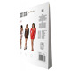 Полупрозрачное мини-платье Passion BS101 One Size, white, рукава-митенки