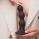 Насадка для страпона Strap-On-Me Dildo Plug Balls Black S