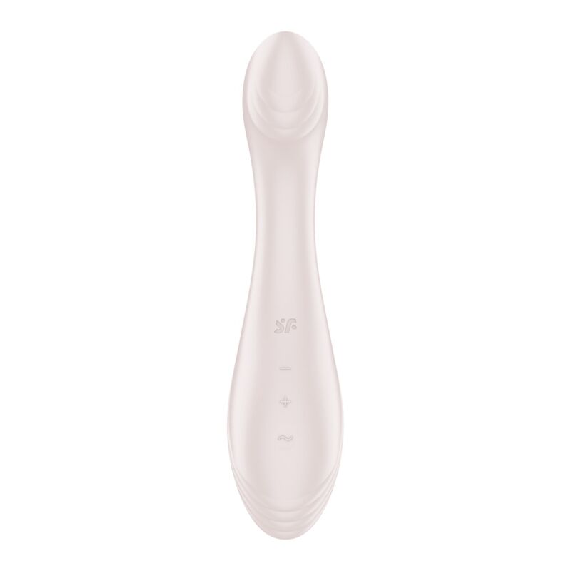 Вібратор для точки G Satisfyer G-Force Beige, 10 режимів + 5 рівнів інтенсивності