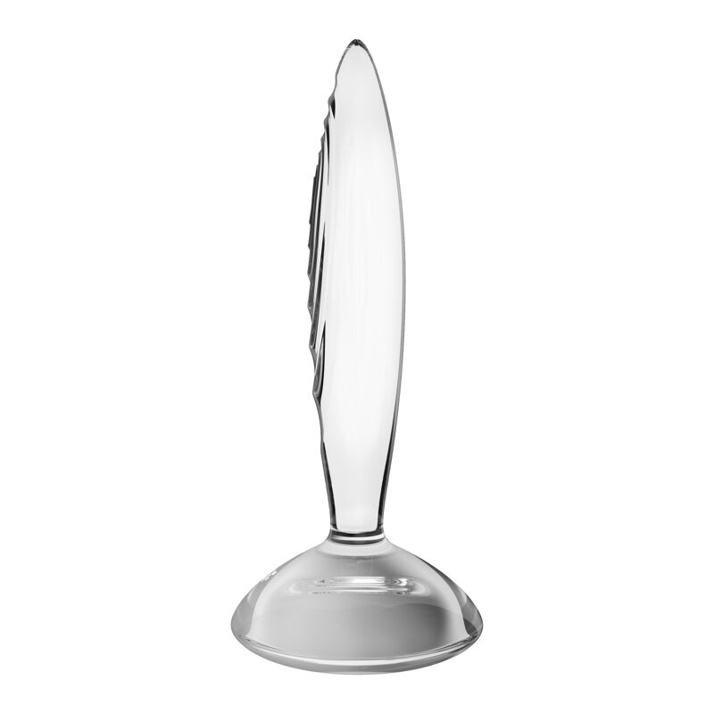 Скляна анальна пробка Satisfyer Sparkling Crystal, дуже міцна, термостійка Скляна анальна пробка Satisfyer Sparkling Crystal, дуже міцна, термостійка