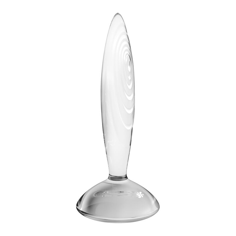 Скляна анальна пробка Satisfyer Sparkling Crystal, дуже міцна, термостійка Скляна анальна пробка Satisfyer Sparkling Crystal, дуже міцна, термостійка
