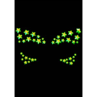 Украшение-звездочки для тела Leg Avenue Celeste face jewels sticker, наклейки, светятся в темноте