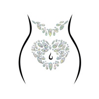 Стрази-прикраси для тіла Leg Avenue Novalie body jewels sticker, наліпки Стрази-прикраси для тіла Leg Avenue Novalie body jewels sticker, наліпки