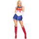 Эротический костюм Сейлор Мун Leg Avenue Sexy Sailor XS, платье, перчатки, бант