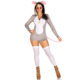 Комбинезон-костюм мышки Leg Avenue Comfy Mouse S, с капюшоном