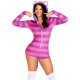 Комбинезон-костюм кошечки Leg Avenue Comfy Cheshire XS, с капюшоном