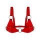 Лиф классический Feral Feelings - Bikini Top Red Trasparent