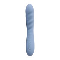 Смарт-вибратор с пульсацией Svakom Ava Neo, Cornflower Blue, 15 режимов работы, водонепроницаемый