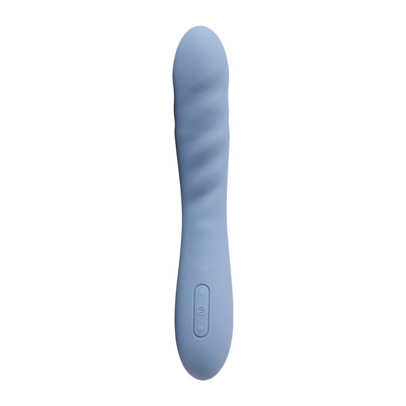 Смарт-вибратор с пульсацией Svakom Ava Neo, Cornflower Blue, 15 режимов работы, водонепроницаемый