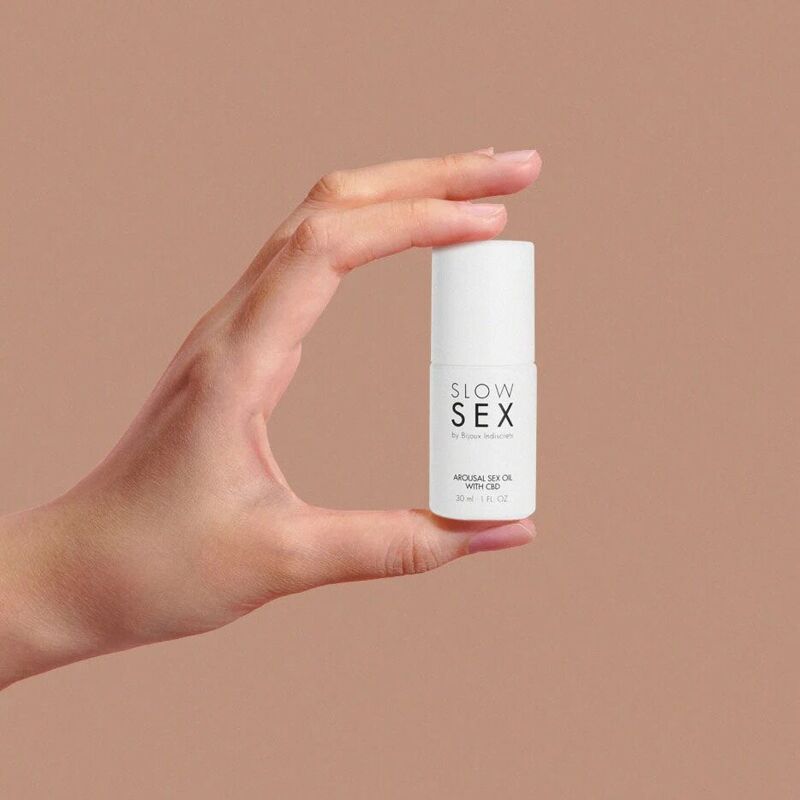 Масло для возбуждения Bijoux Indiscrets SLOW SEX Arousal Sex Oil CBD (30 мл)