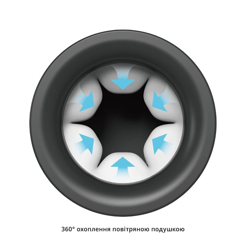 Мастурбатор Otouch INSCUP 3, движение вперед-назад плюс сжатие стенок, сенсорное управление