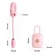 Вакуумный клиторальный стимулятор Otouch Louis Vibrate Pink с виброяйцом, в кейсе