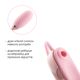 Вакуумный клиторальный стимулятор Otouch Louis Vibrate Pink с виброяйцом, в кейсе