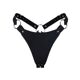 Трусики из натуральной кожи Feral Feelings - String Bikini Black