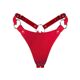 Трусики из натуральной кожи Feral Feelings - String Bikini Red