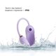 Вакуумный клиторальный стимулятор Otouch Louis Vibrate Purple с виброяйцом, в кейсе