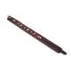 Кожаный ошейник с поводком Liebe Seele Wine Red Collar and Leash, 3 кольца для крепления