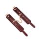 Кожаные наручники Liebe Seele Wine Red Wrist Cuffs, съемная цепочка-крепление