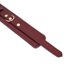 Кожаные наручники Liebe Seele Wine Red Wrist Cuffs, съемная цепочка-крепление