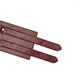 Кожаный пояс для бондажа Liebe Seele Wine Red Waist Cuff, S Size
