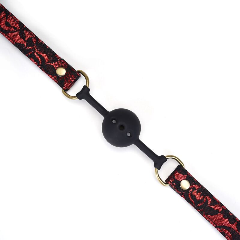 Воздухопроницаемый кляп Liebe Seele Victorian Garden Ball Gag