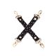 Набор Liebe Seele Stary Nights 7pcs Bondage Kit, фиксаторы, ошейник с поводком, кляп, флоггер, маска