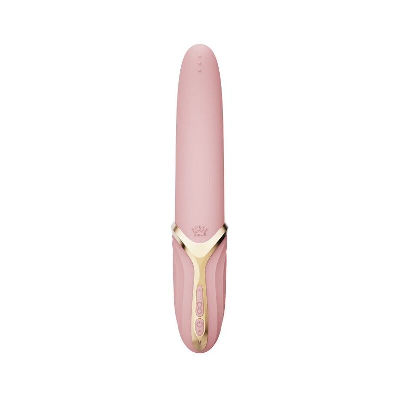 Вибратор Zalo – EVE Sakura Pink, вибрация + ротация, имитация язычка, подогрев до 39 °C