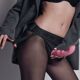 Насадка для страпона с двойной точечной пульсацией Strap-On-Me TAPPING DILDO WAVE – CORAL PINK, М