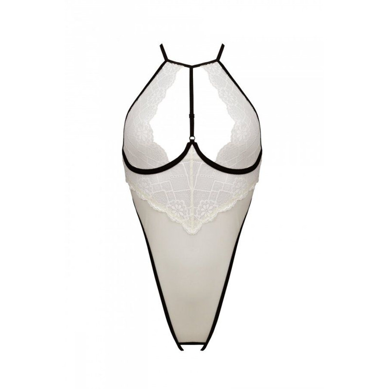 Боди с доступом Passion CHIKA BODY S/M, cream