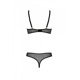 Эротическое боди Passion MARINA BODY, S/M, black, с открытыми чашками