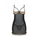 Эротический пеньюар Passion MARINA CHEMISE, S/M, beige