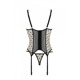 Корсет Passion MARINA CORSET, XXL/XXXL, beige, с открытыми чашками