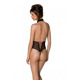 Эротическое боди Passion TRISHA BODY, S/M, black, с открытыми чашками