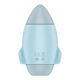 Вакуумный стимулятор с вибрацией Satisfyer Mission Control Blue, 2 независимых мотора