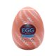 Мастурбатор-яйцо Tenga Egg Spiral, плотный TPE, пробник лубриканта 5 мл