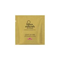 Пробник массажного масла Bijoux Indiscrets Light my Fire – Wild Strawberry & Honey (2 мл)