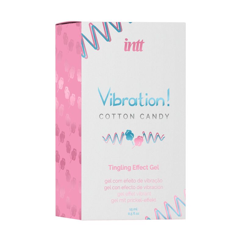 Жидкий вибратор Intt Vibration Cotton Candy (15 мл)