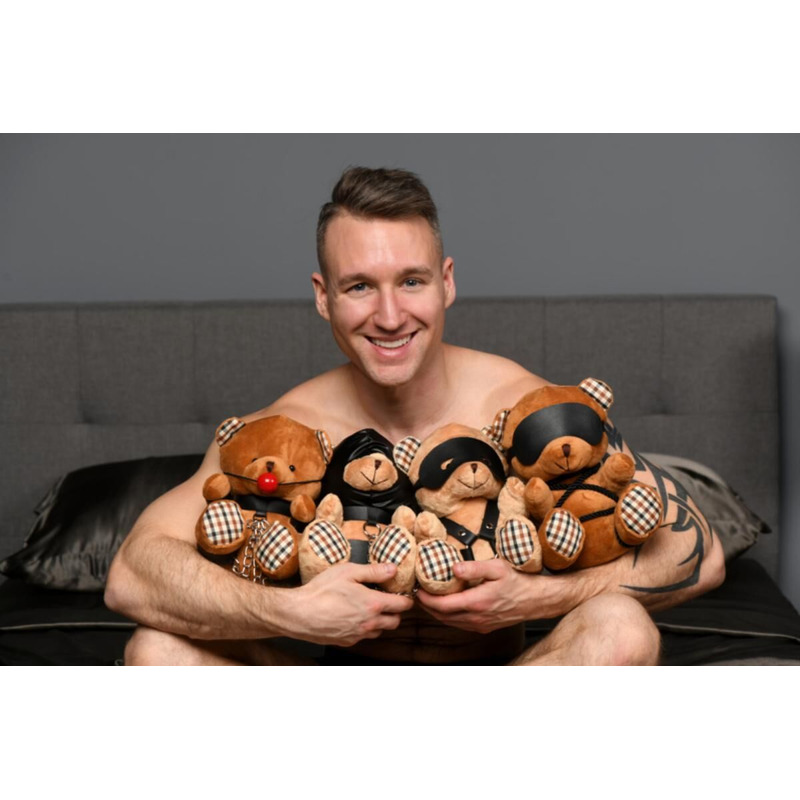 Игрушка плюшевый медведь ROPE Teddy Bear Plush, 22x16x12см