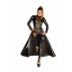 Платье-плащ с мокрым эффектом Noir Handmade F128C Powerwetlook gown coat, L