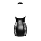 Платье Noir Handmade F238 Short tulle dress with powerwetlook inserts - M