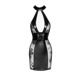 Платье Noir Handmade F238 Short tulle dress with powerwetlook inserts - XXL