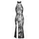 (SALE) Платье Noir Handmade F239 Long tulle dress - M