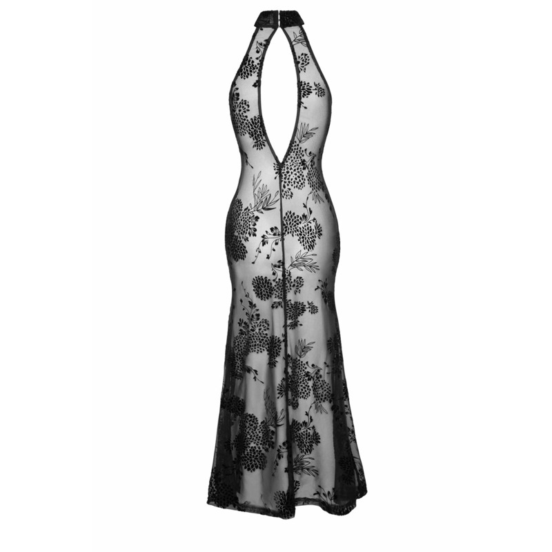 (SALE) Платье Noir Handmade F239 Long tulle dress - M