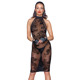 (SALE) Платье Noir Handmade F240 Midi tulle dress with velvet straps - M