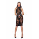 (SALE) Платье Noir Handmade F240 Midi tulle dress with velvet straps - L