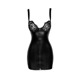 Платье Noir Handmade F254 Powerwetlook mini-dress - 3XL