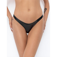 (SALE) Трусики Noir Handmade P010 Powerwetlook thong - S